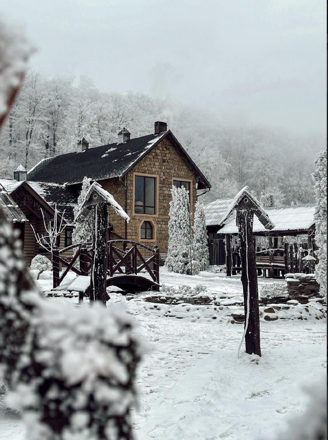 Hotel Orlyne Gnizdo Czernowitz Exterior foto
